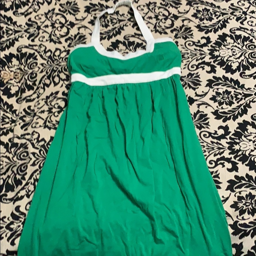 Green Moda Dress.🌫